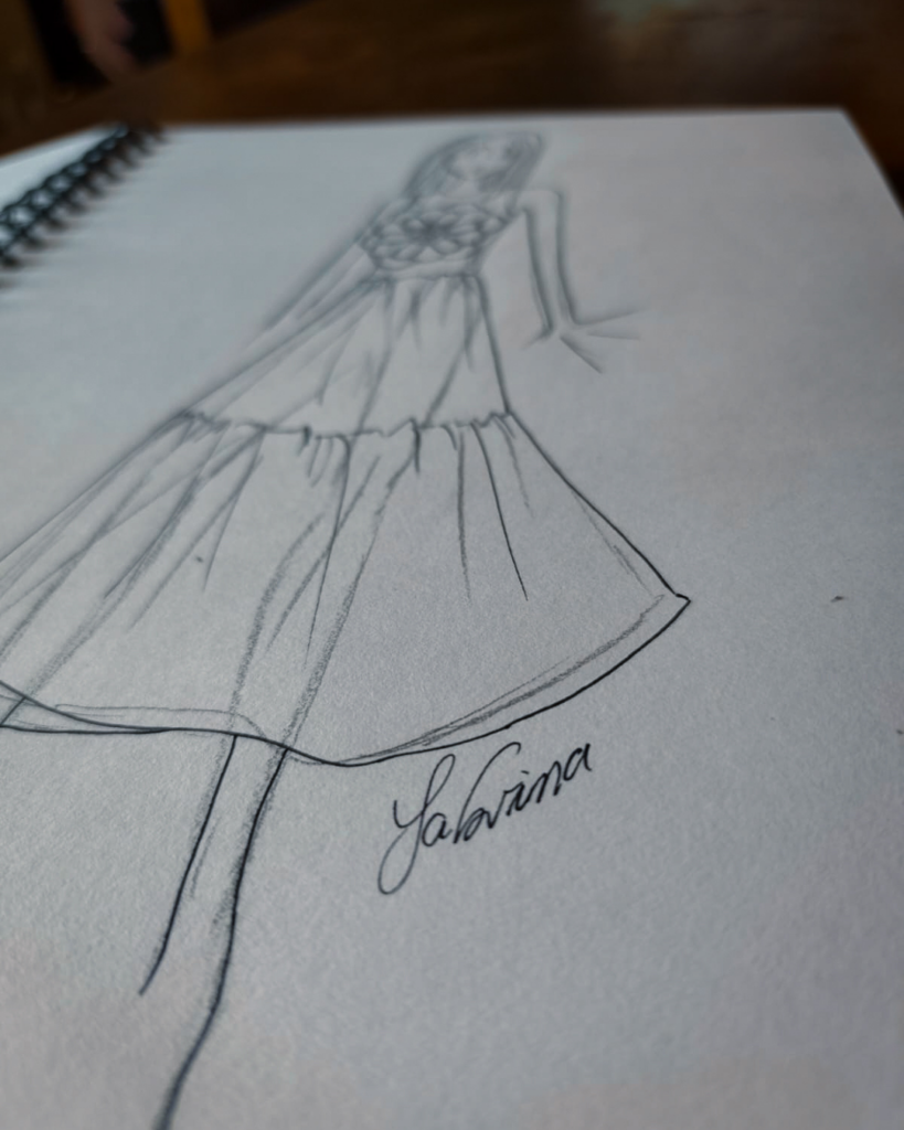 Wie ein Couture-Teil bei Atelier Sabani entsteht – Vom Entwurf bis zum fertigen Kleid 1